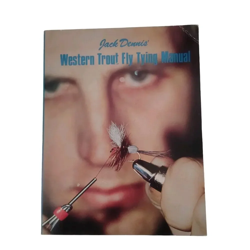 Fly Fishing Books Lot Western Trout Manual Guide Dennis Talleur Tying Fisherman